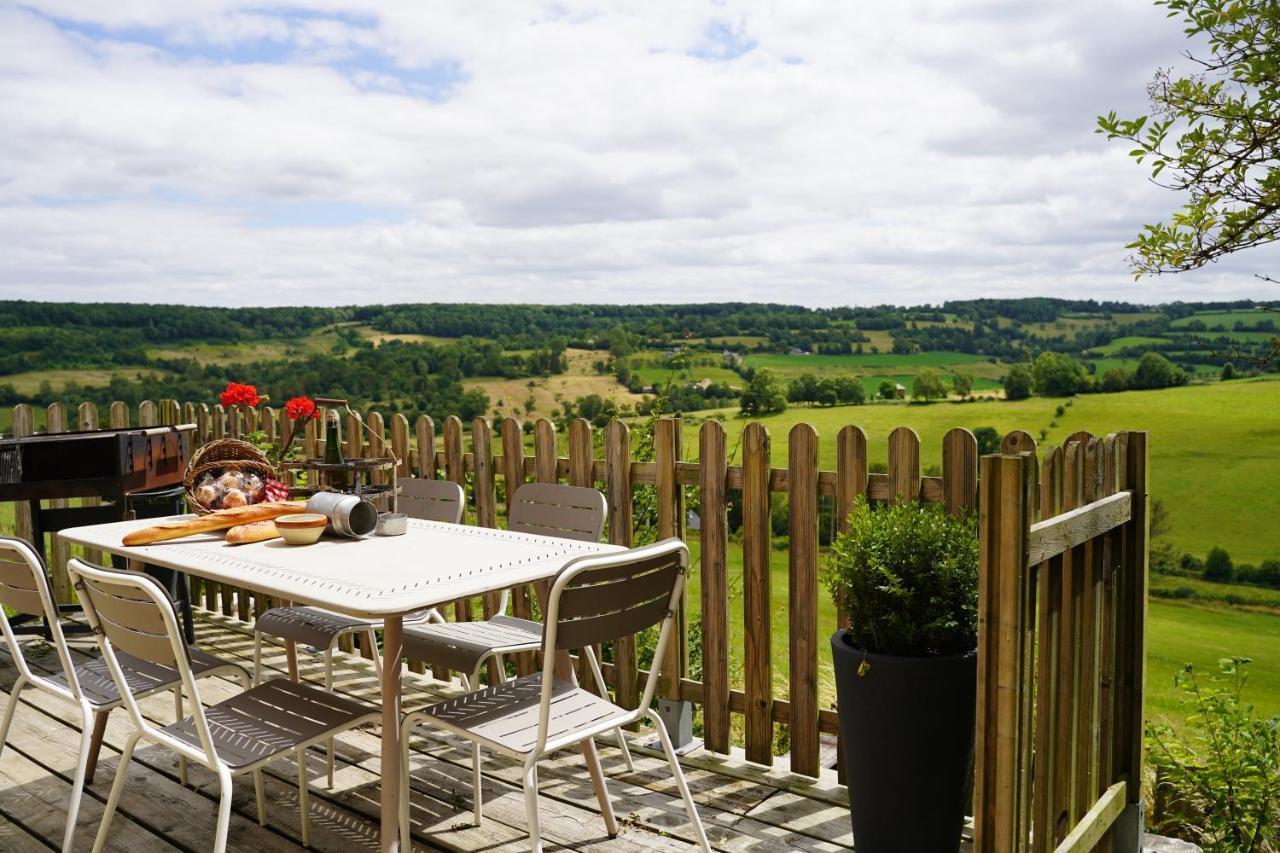 Gite " Le Normand " Sa Vue Splendide Vimoutiers Buitenkant foto
